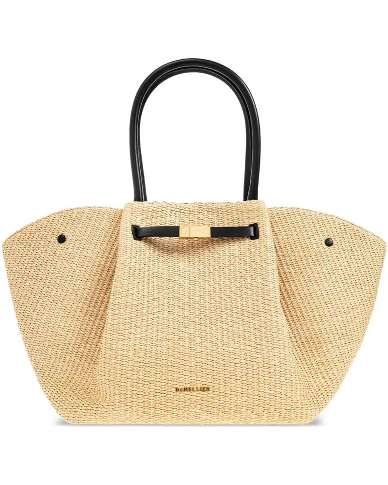 DeMELLIER Gewebte New York Tote Bag - Nude Nude