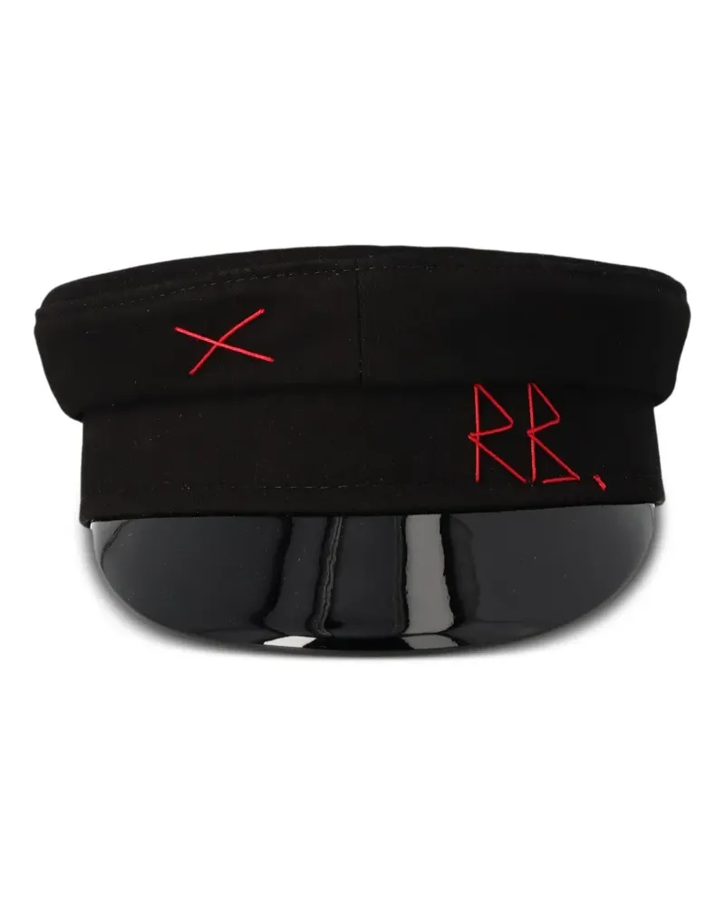 RUSLAN BAGINSKIY Baseballkappe mit Stickerei - Schwarz Schwarz