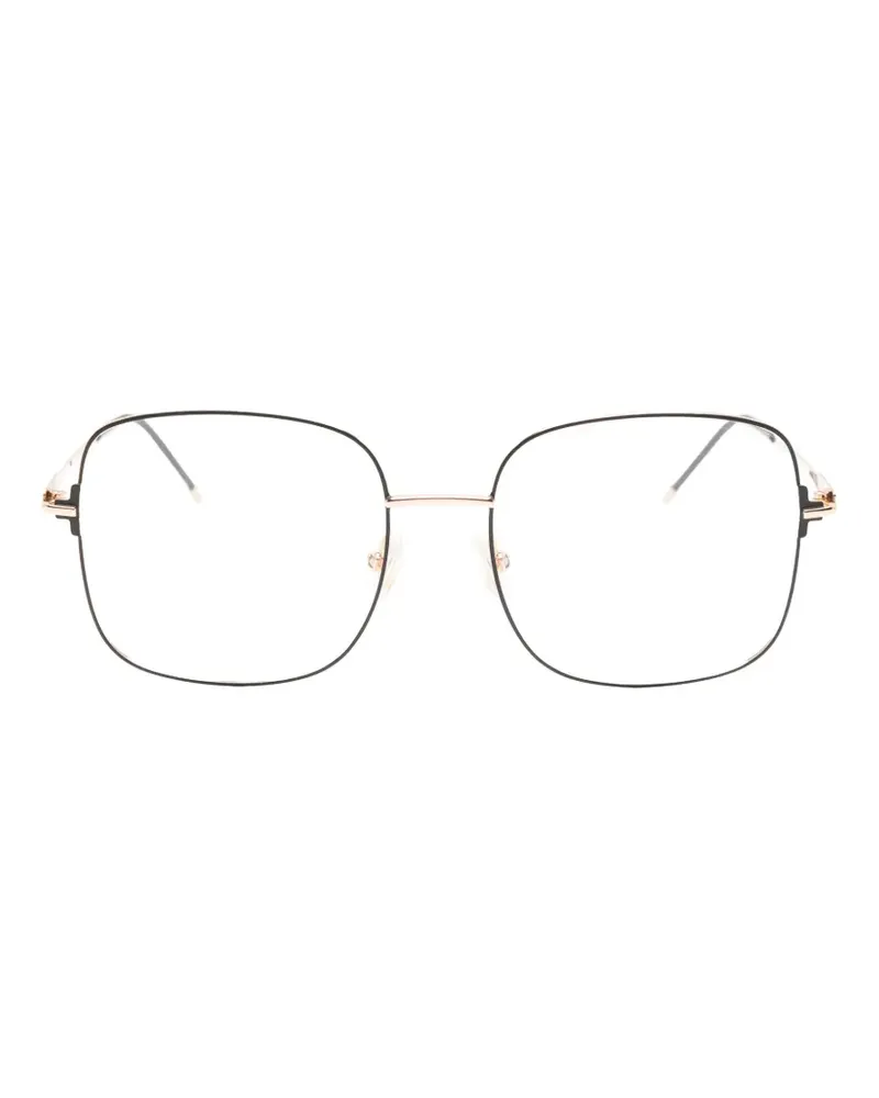 HUGO BOSS Brille mit eckigem Gestell - Gold Gold