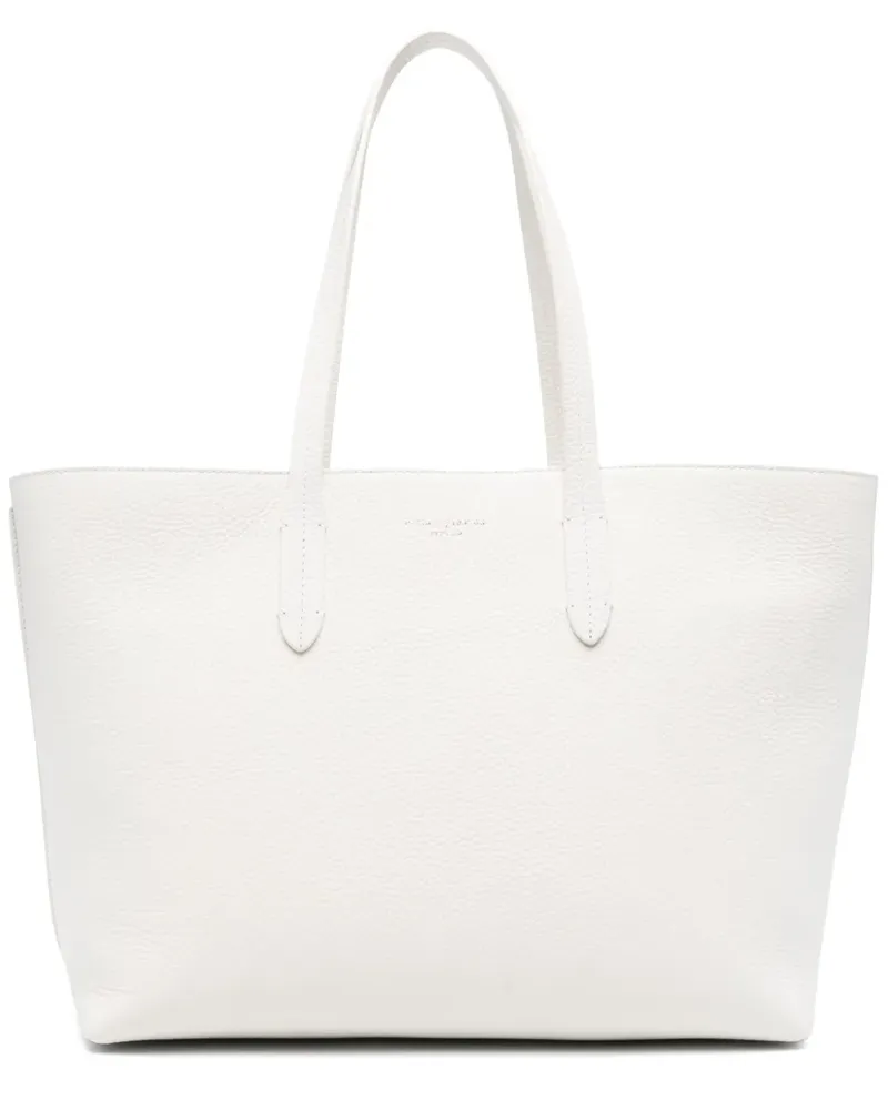 Aspinal of London East West Shopper - Weiß Weiß