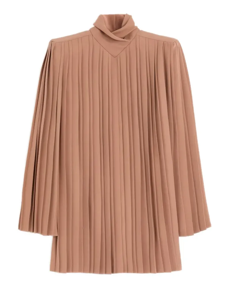 Valentino Garavani Cady Couture Oberteil mit Falten - Orange Orange