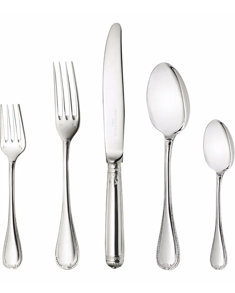 Christofle Malmaison Besteck-Set (5er-Set) - Silber Silber