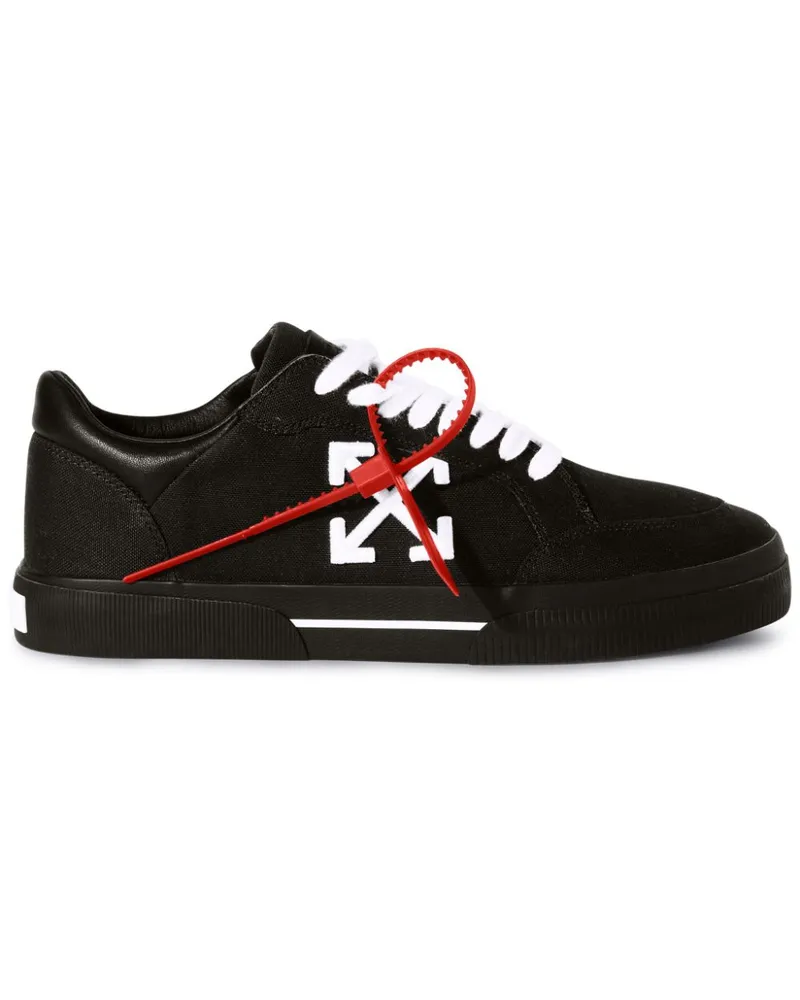 OFF-WHITE New Low Vulcanized Sneakers - Schwarz Schwarz