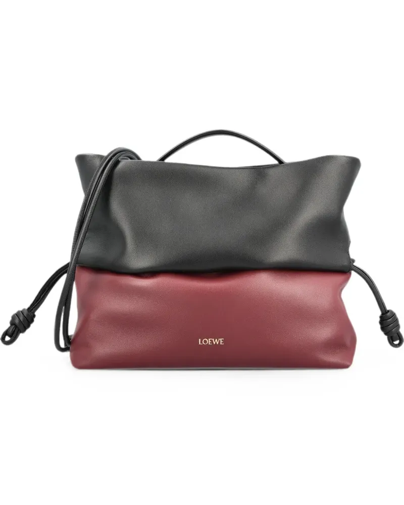 Loewe Flamenco Rolled drawstring tote bag - Schwarz Schwarz