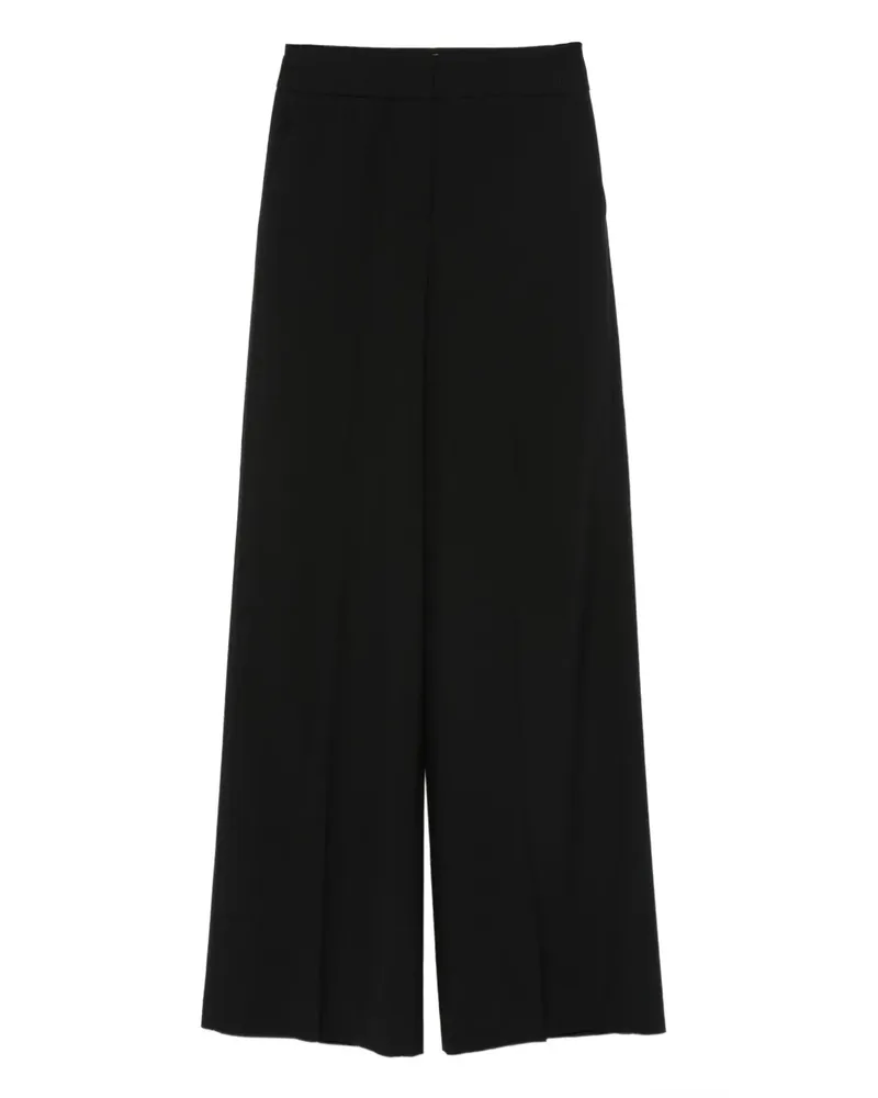 Peserico Hose mit Bundfalten - Schwarz Schwarz