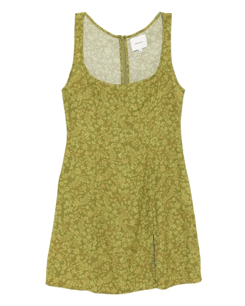 Reformation Noha Kleid - Grün Grün