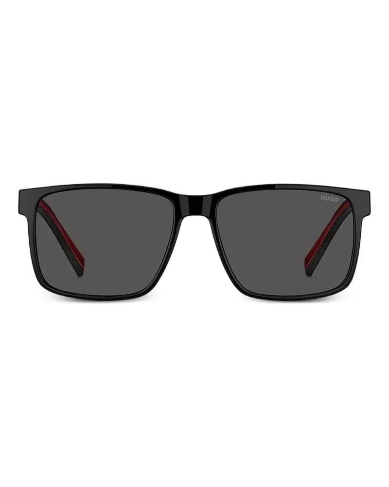 HUGO BOSS x VCARB round-frame sunglasses - Schwarz Schwarz
