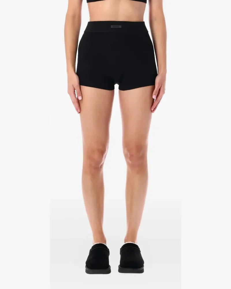 Fear of God Gerippte Boxershorts - Schwarz Schwarz