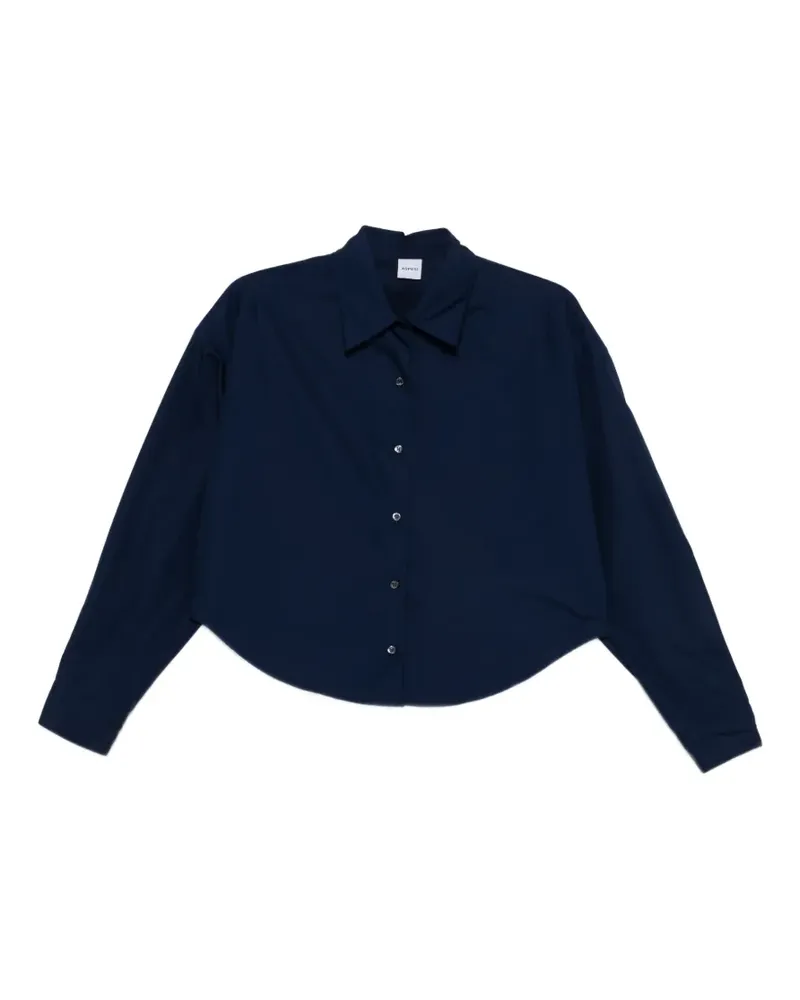 ASPESI Hemd aus Popeline - Blau Blau