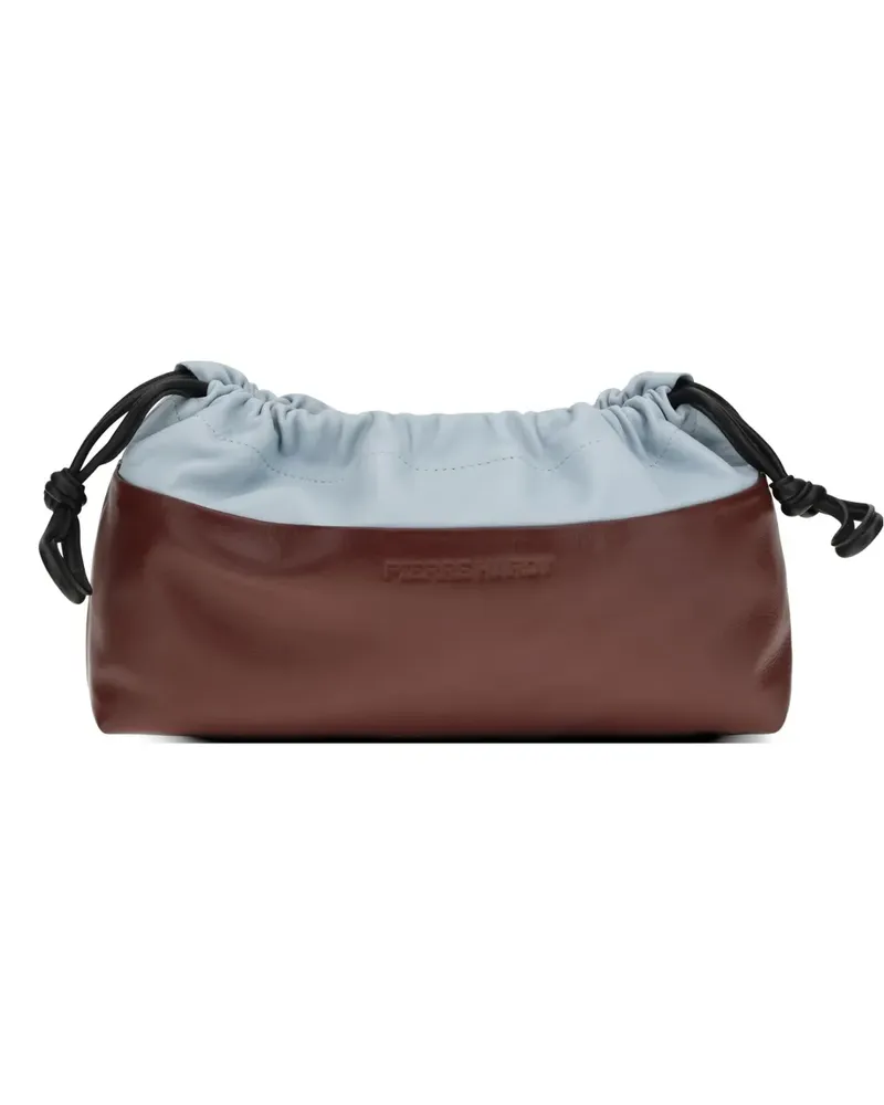 Pierre Hardy Twin drawstring-closure clutch bag - Rot Rot