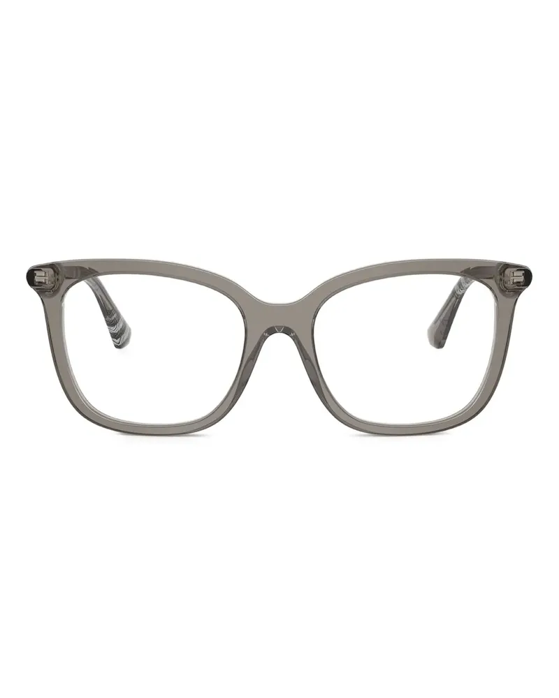 Burberry Brille mit eckigem Gestell - Grau Grau