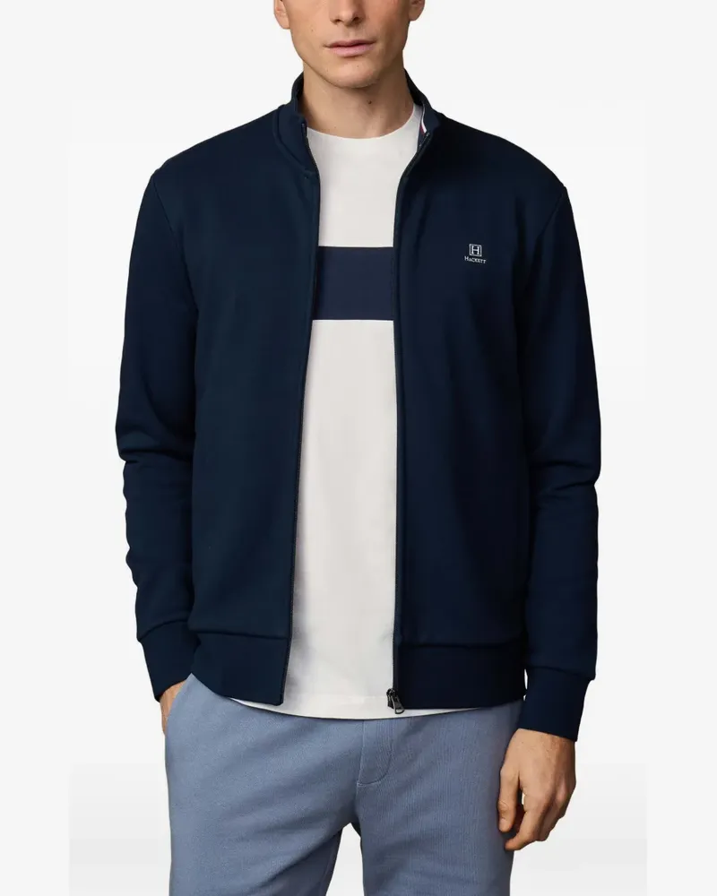 Hackett Heritage Sweatshirt mit Reißverschluss - Blau Blau