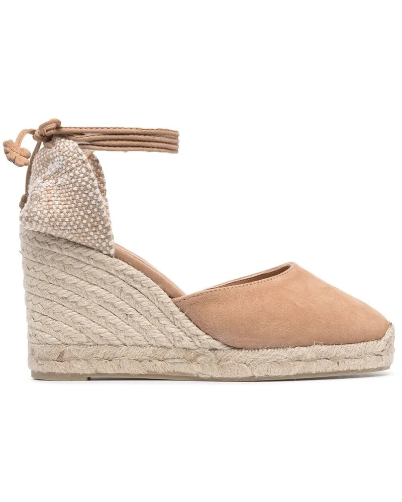 Castañer Carina Espadrilles 85mm - Nude Nude