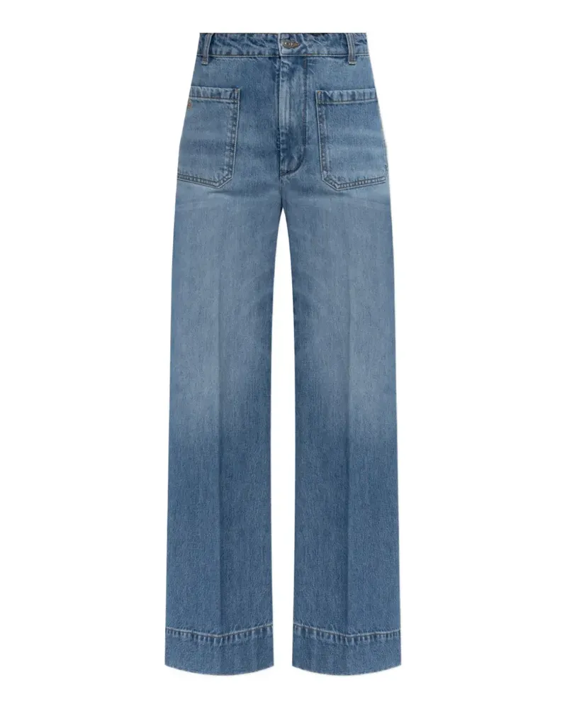 Victoria Beckham Weite Alina Jeans - Blau Blau