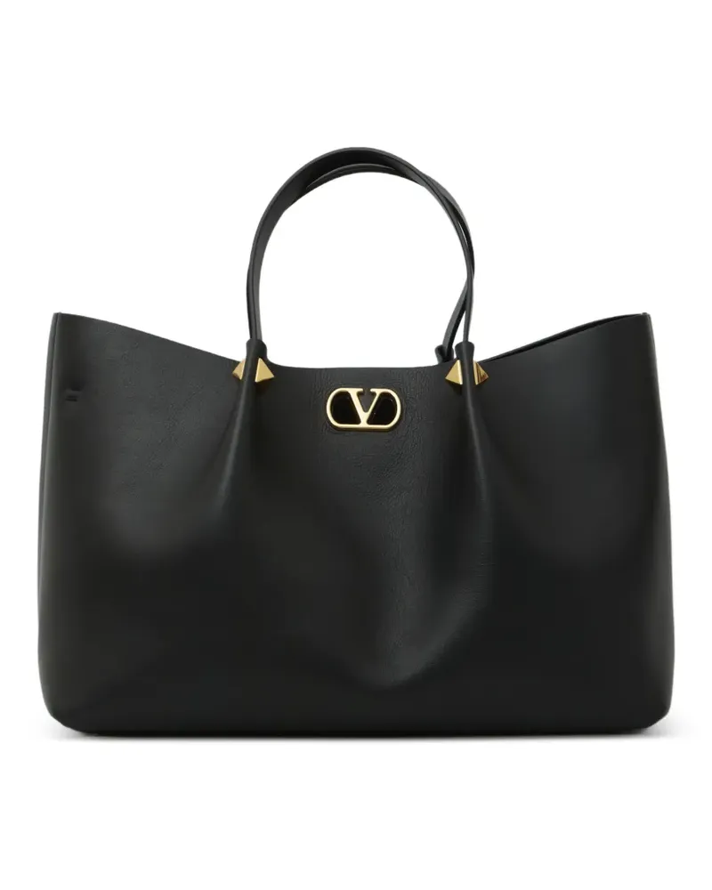 Valentino Garavani VLogo Tote Bag - Schwarz Schwarz