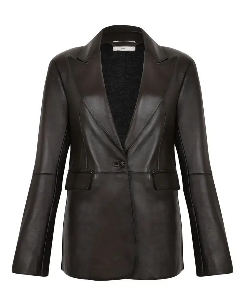 P.A.R.O.S.H. P.A.R.O H. Klassische Lederjacke - Braun Braun