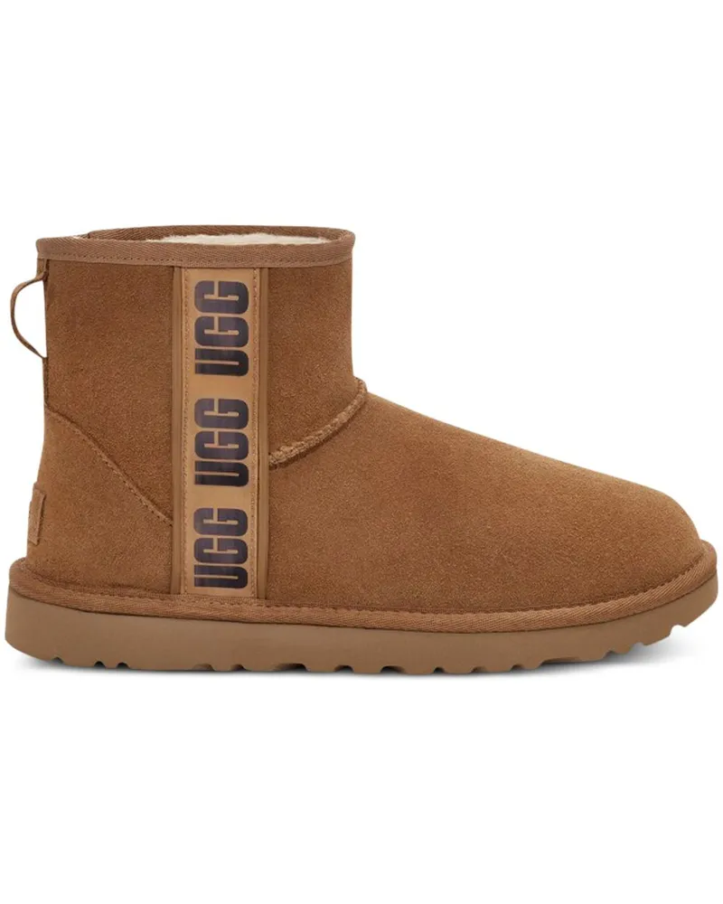 UGG Klassische Stiefeletten mit Logo - Braun Braun