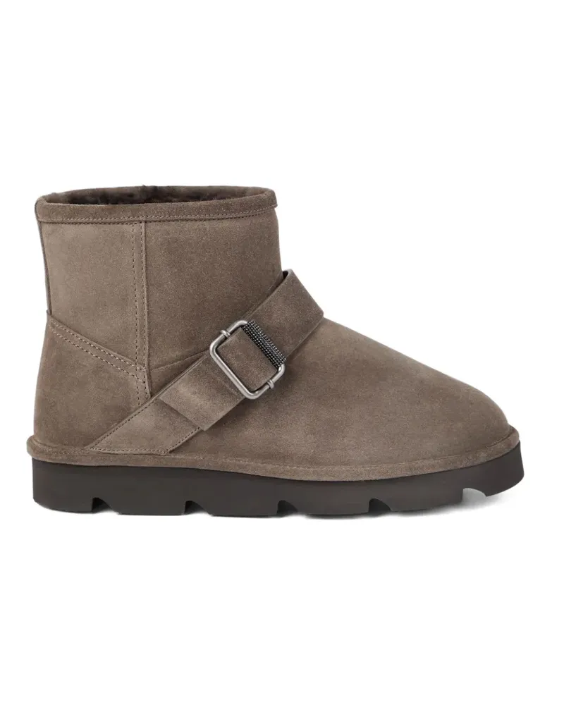 Brunello Cucinelli Stiefel mit Schnallen - Braun Braun