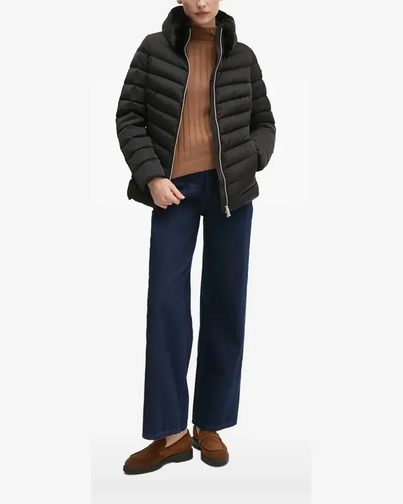 Geox Gesteppte Jacke mit Stehkragen - Schwarz Schwarz