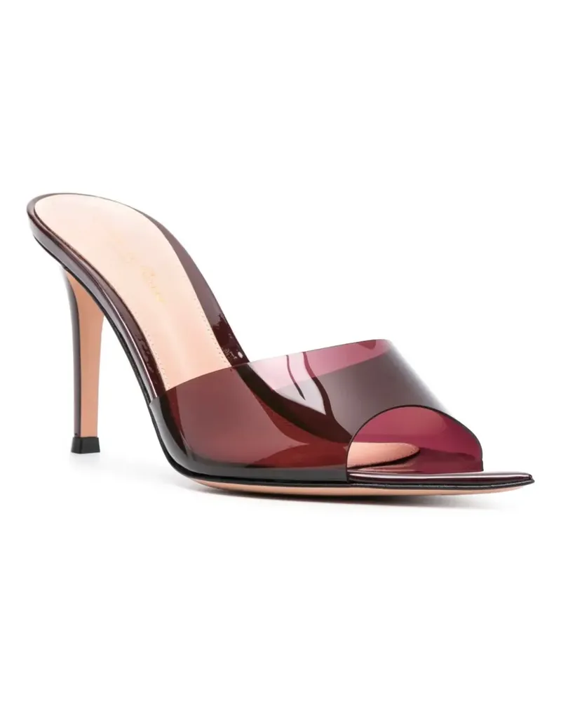 Gianvito Rossi Elle Sandalen aus Lackleder - Rot Rot