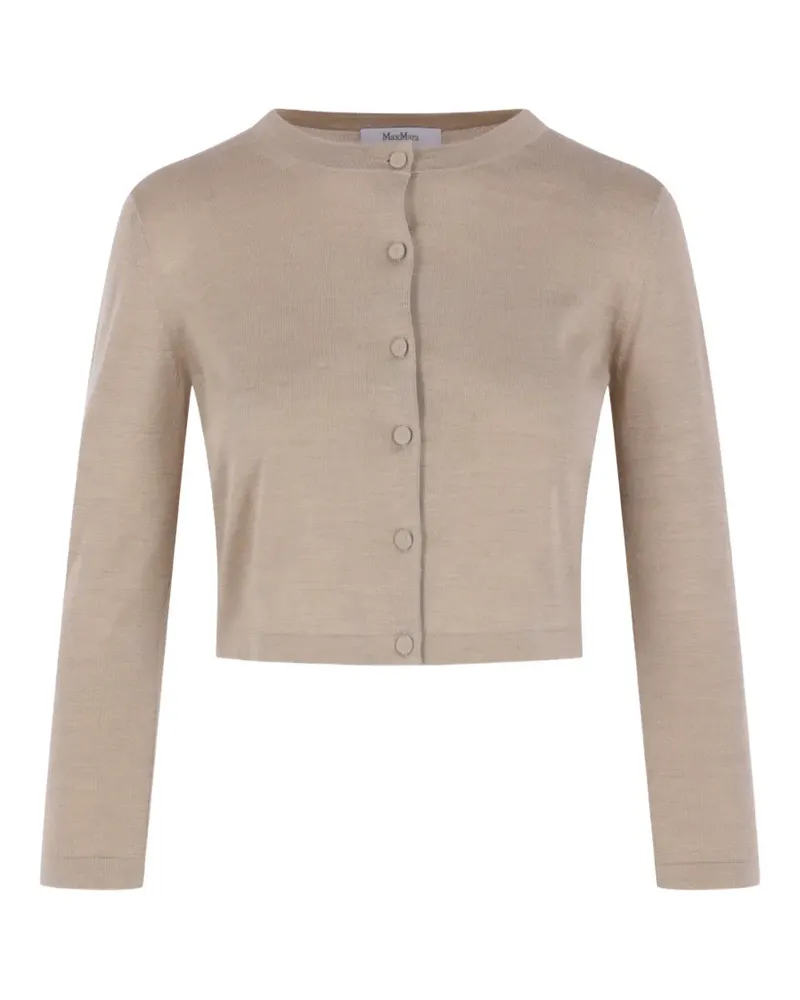 Max Mara cropped cardigan - Nude Nude