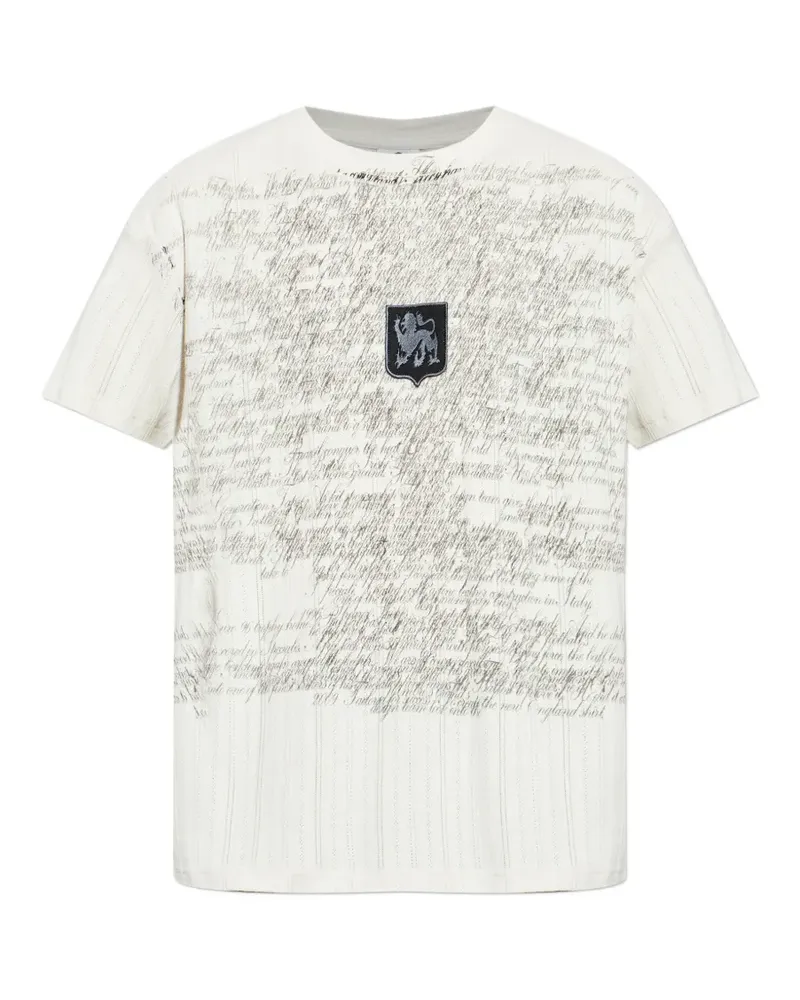 Umbro T-Shirt mit Schriftzug - Nude Nude