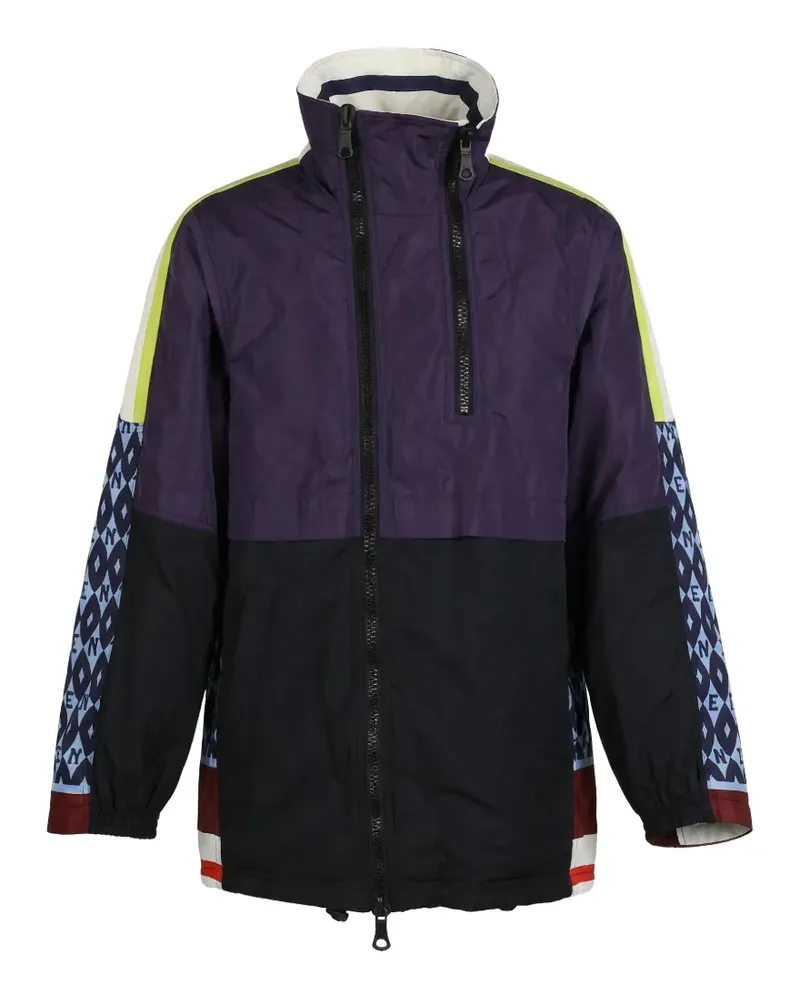 Valentino Garavani patterned zipped coat - Violett Violett