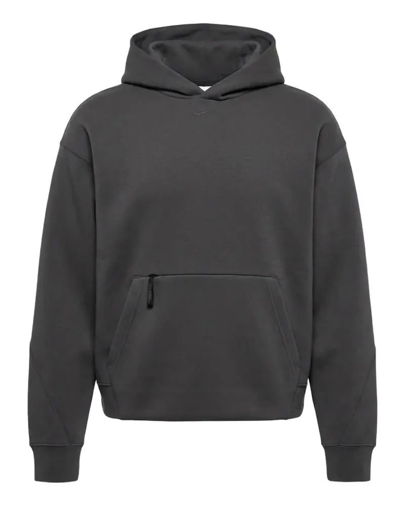 Nike Hoodie mit Kordelzug - Schwarz Schwarz