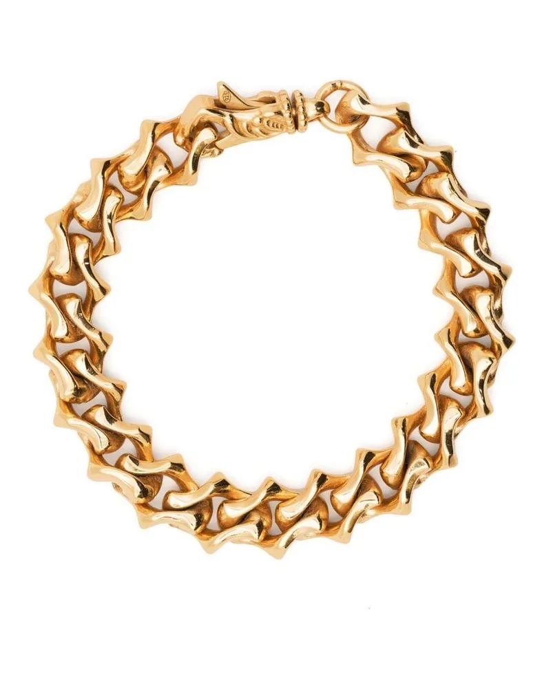 Emanuele Bicocchi Klassisches Kettenarmband - Gold Gold
