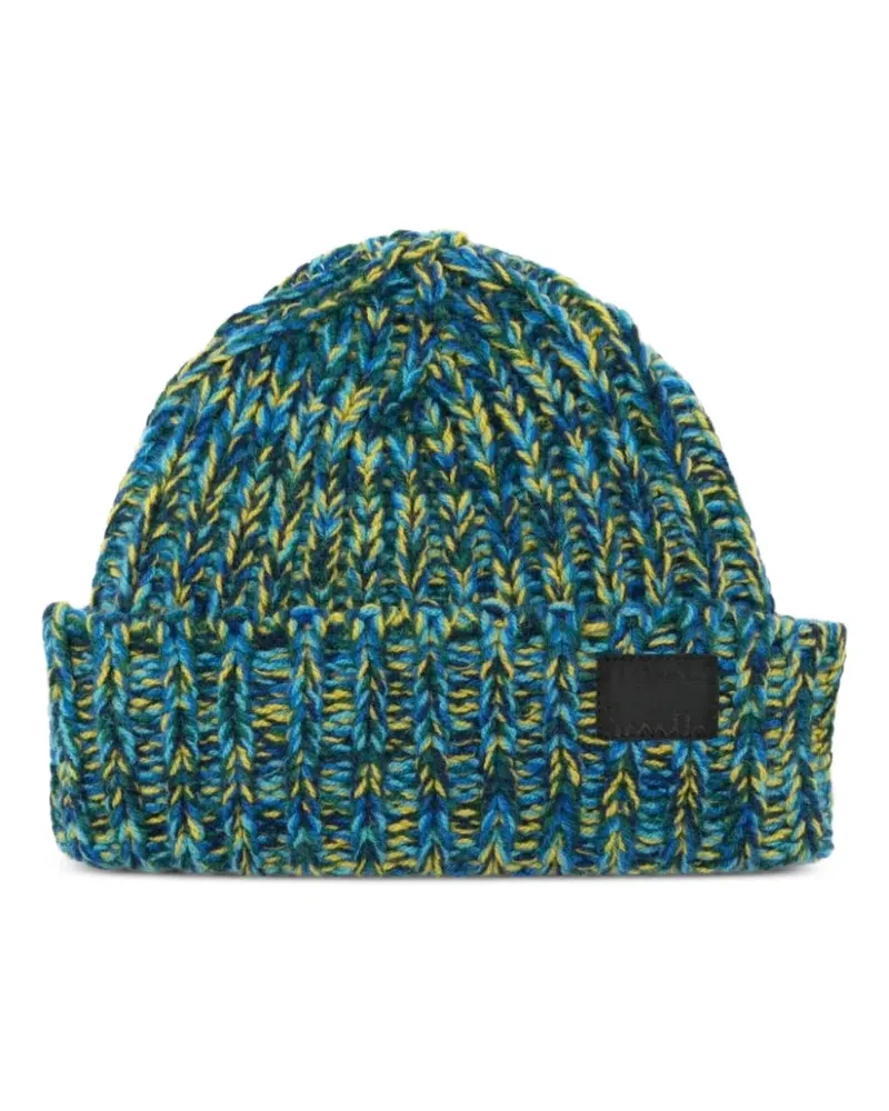 Paul Smith Kahlo Beanie - Blau Blau