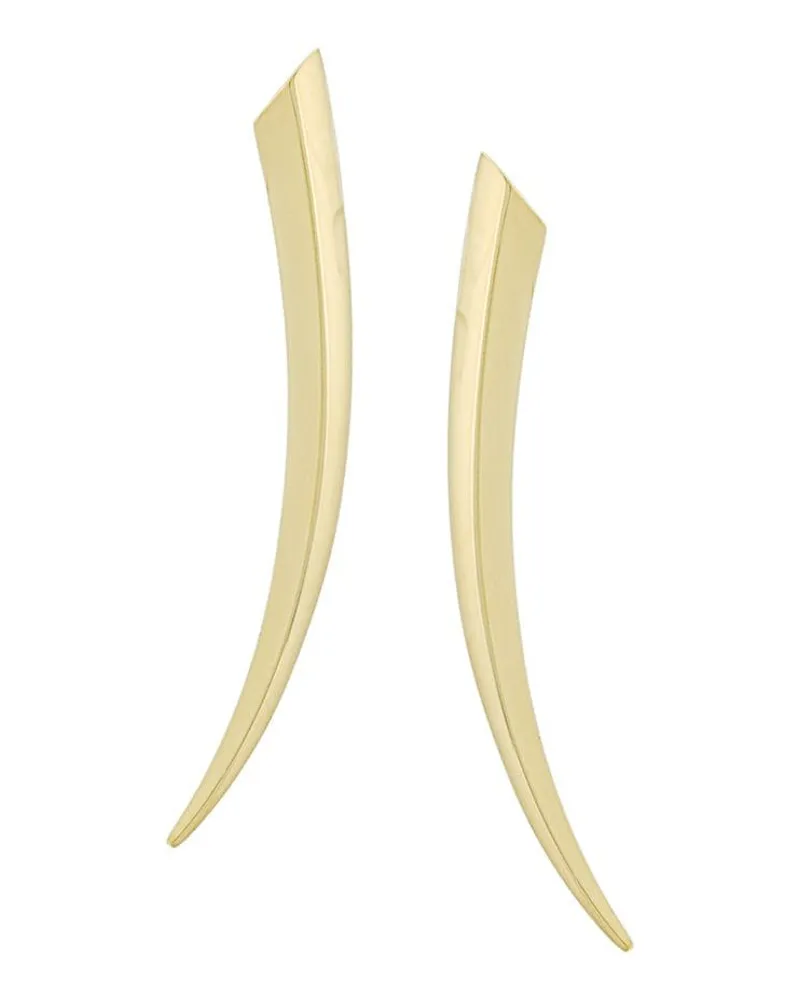 Shaun Leane 18kt 'Sabre' Gelbgold-Ohrstecker - Metallic Metallic