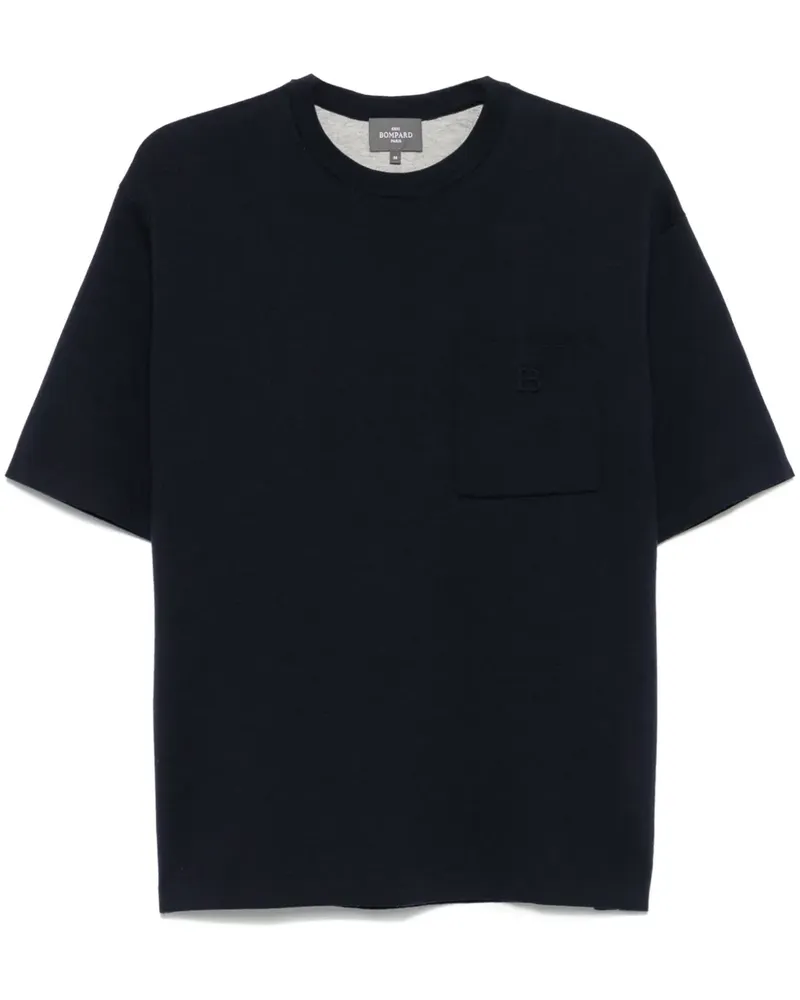 Eric Bompard T-Shirt im Layering-Look - Blau Blau