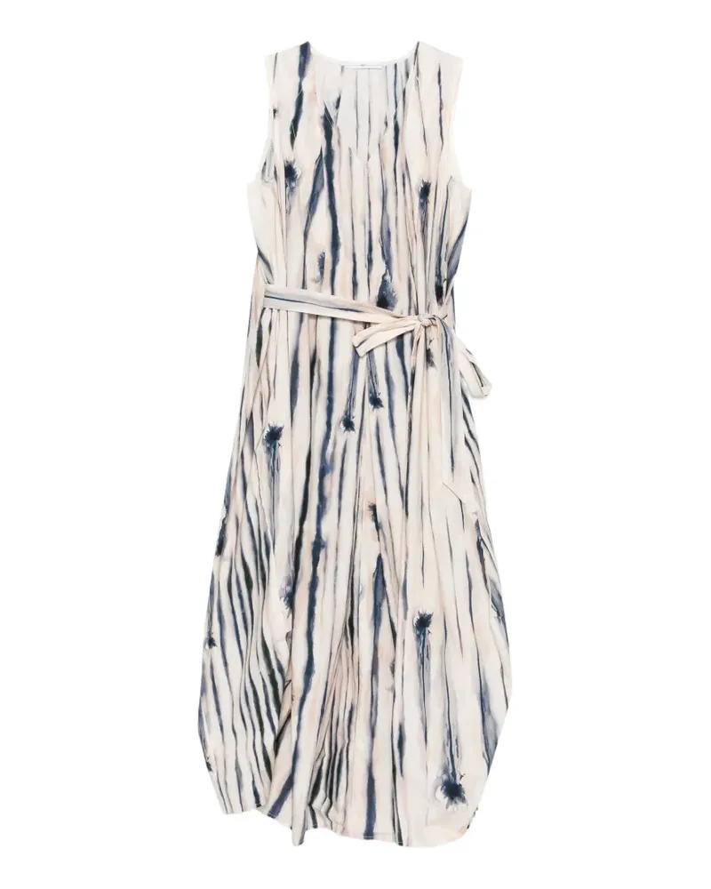 HIGH tie-dye midi dress - Nude Nude