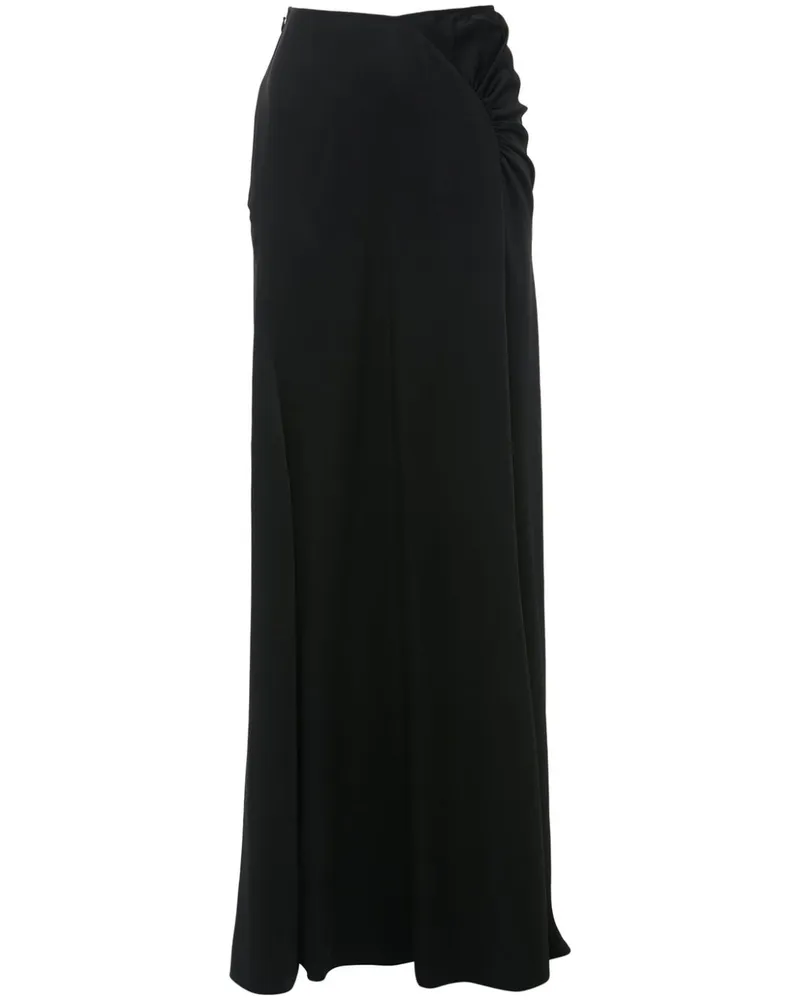 Victoria Beckham Ausgestellter Maxirock - Schwarz Schwarz