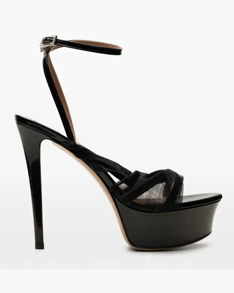 GEDEBE Melody platform sandals - Schwarz Schwarz