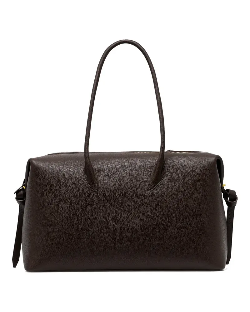 YUZEFI Brioche knotted shoulder bag - Braun Braun