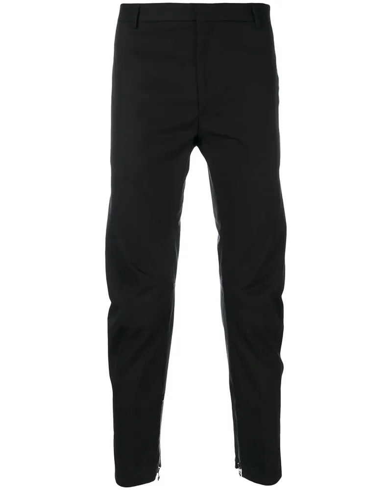 Lanvin Hose mit Reißverschluss - Schwarz Schwarz