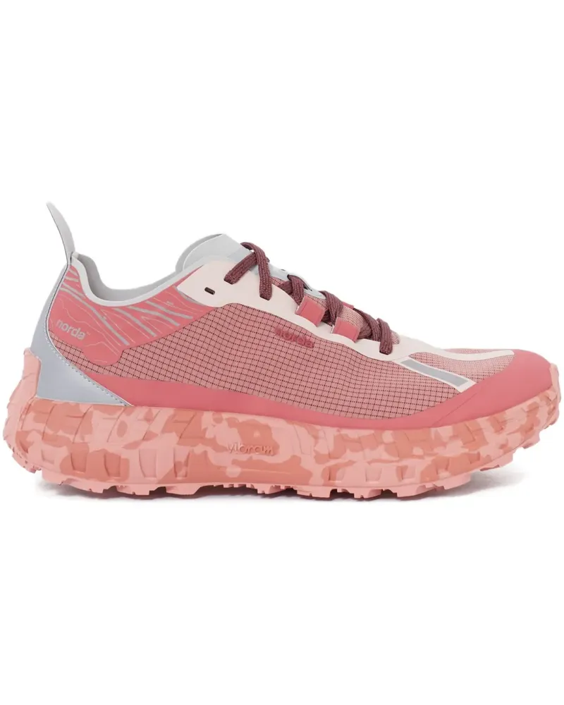 Norda Sneakers mit Mesh-Einsatz - Rosa Rosa