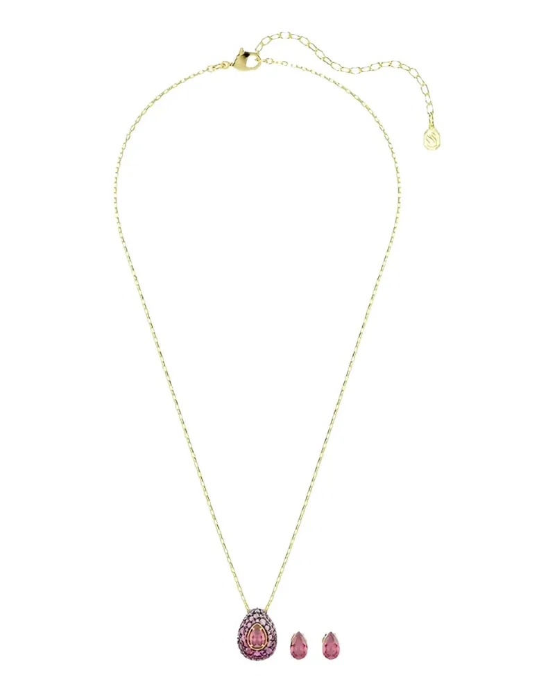 Swarovski Sublima Schmuckset mit Kristallen - Gold Gold