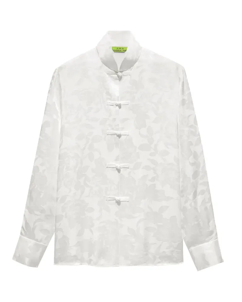 Shanghai Tang silk blouse - Weiß Weiß