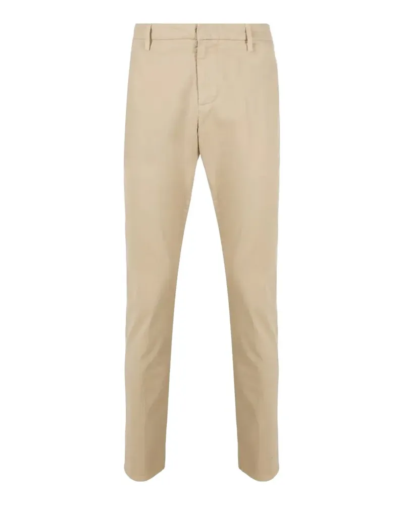Dondup belt-loops straight-leg trousers - Nude Nude