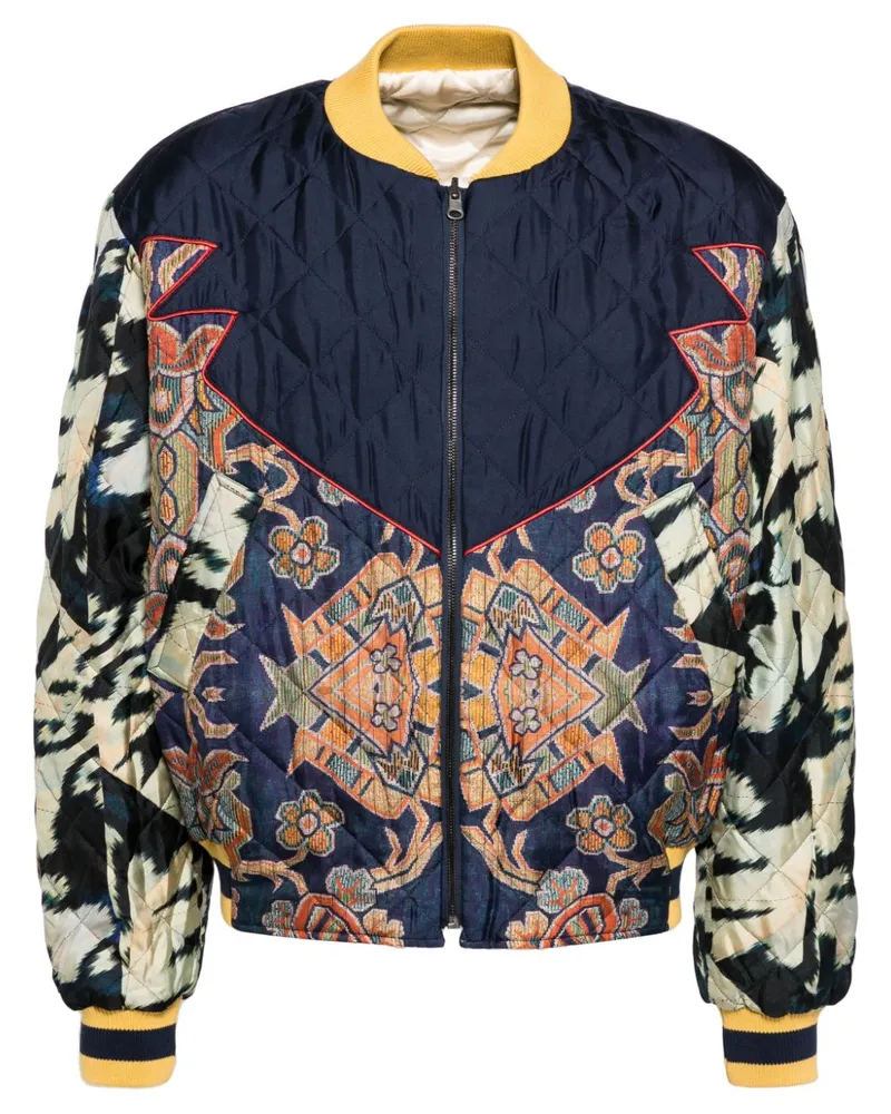 Pierre-Louis Mascia Adana Bomberjacke - Blau Blau