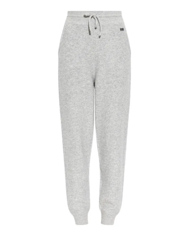 Victoria Beckham cuffed track pants - Grau Grau