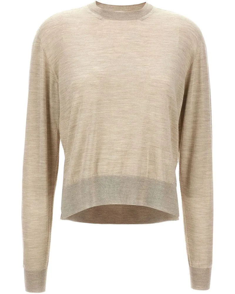 Jil Sander Asymmetrischer Pullover - Nude Nude