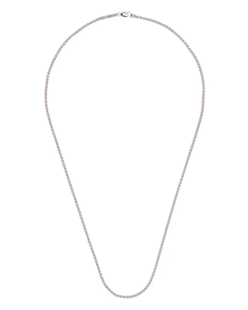 Tom Wood Spike Halskette aus Sterlingsilber Silber