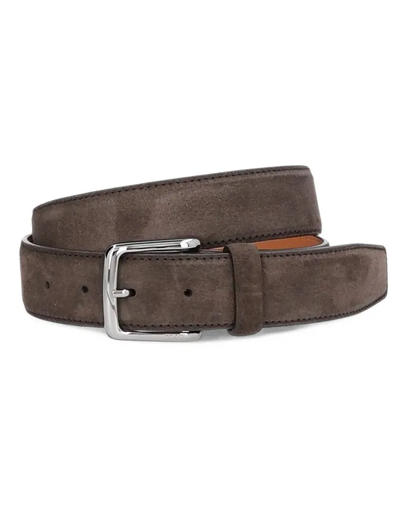 TOD'S Gürtel aus Wildleder - Braun Braun