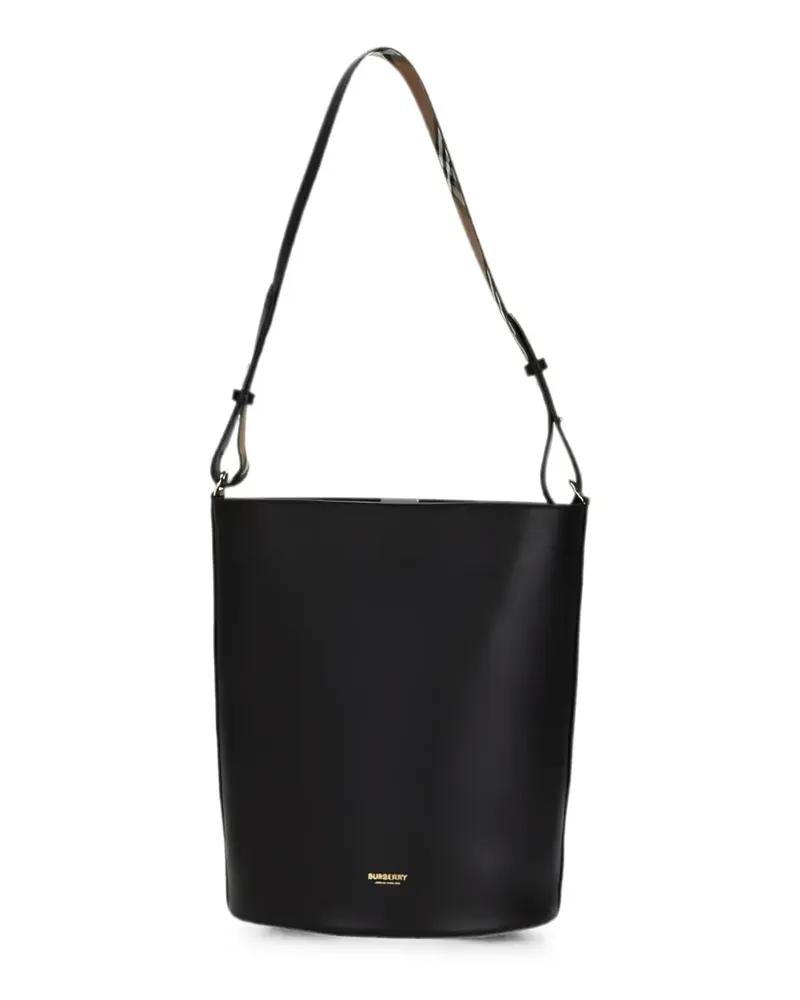 Burberry Schultertasche mit Logo-Print - Schwarz Schwarz