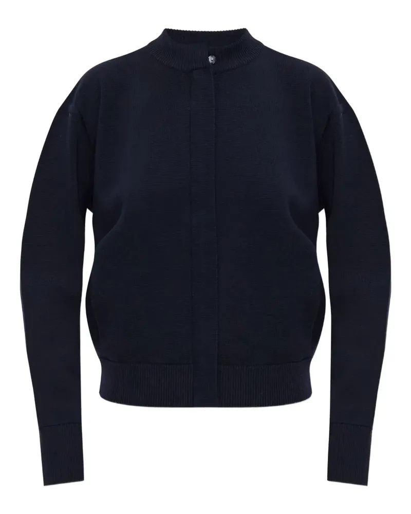 Max Mara Pelago Cardigan mit Stehkragen - Schwarz Schwarz