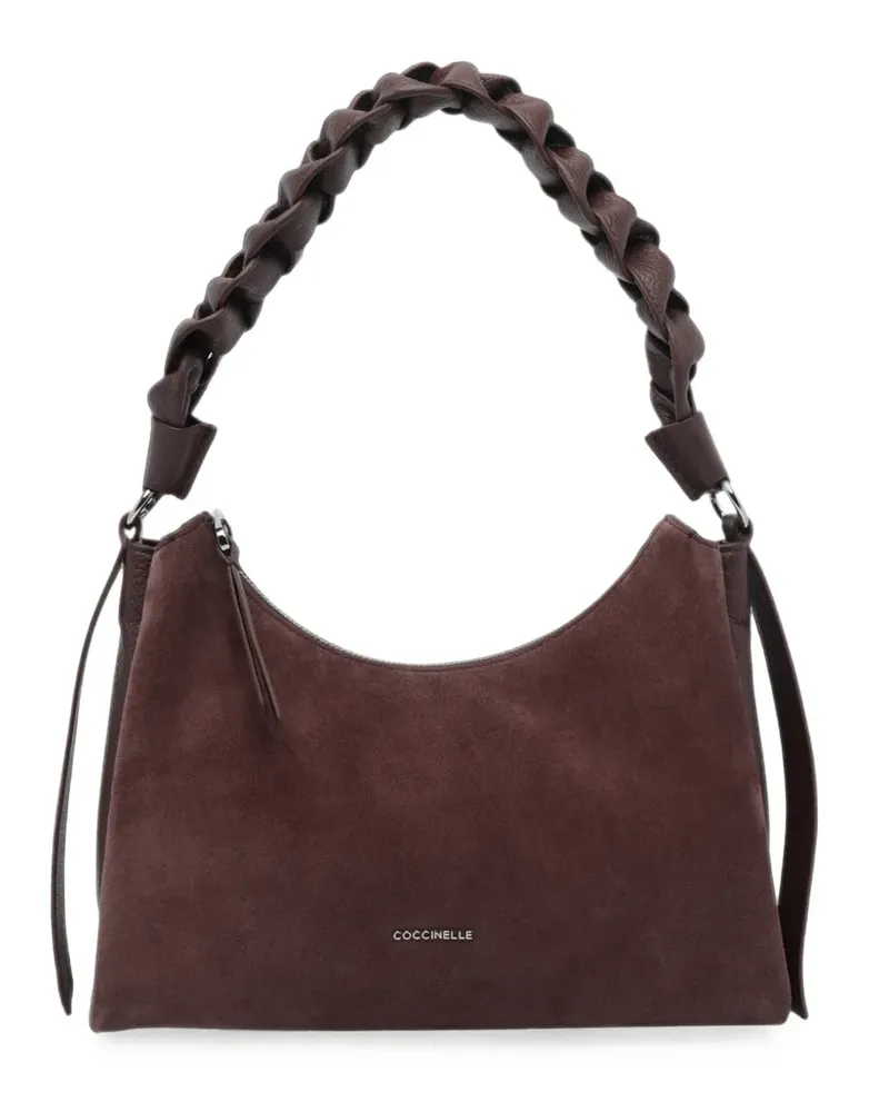 Coccinelle Boheme Schultertasche - Braun Braun