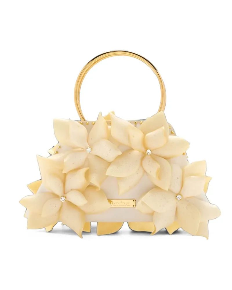 Vanina Licorices floral-appliqué tote bag - Nude Nude